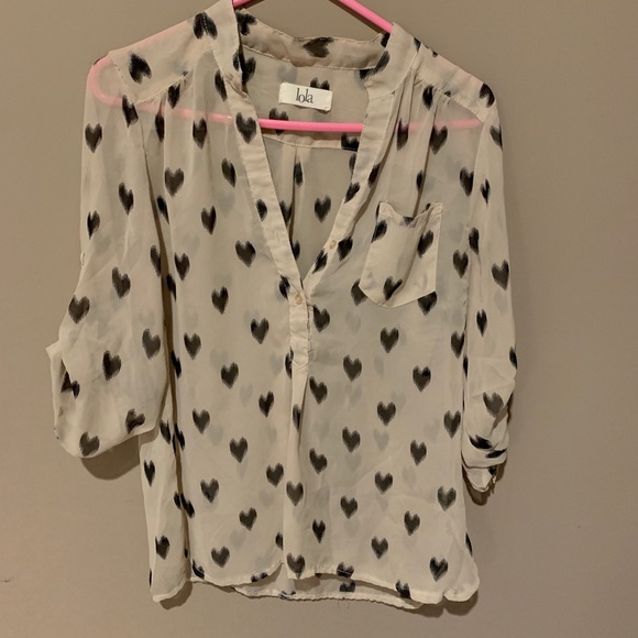 lola Tops - Heart blouse
